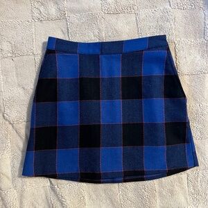 Abercrombie & Fitch Plaid Skirt